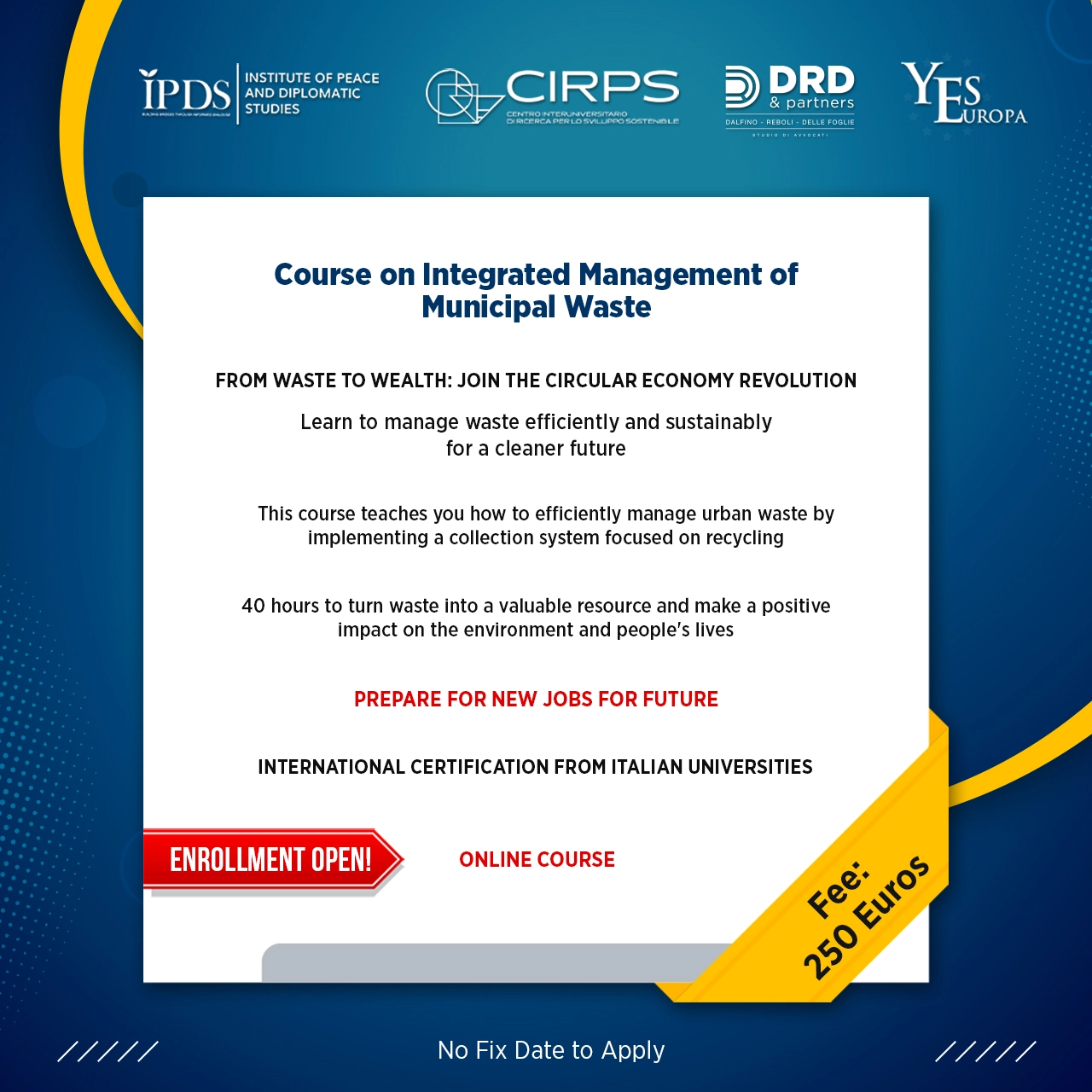 Integrated Management of Municipal Waste