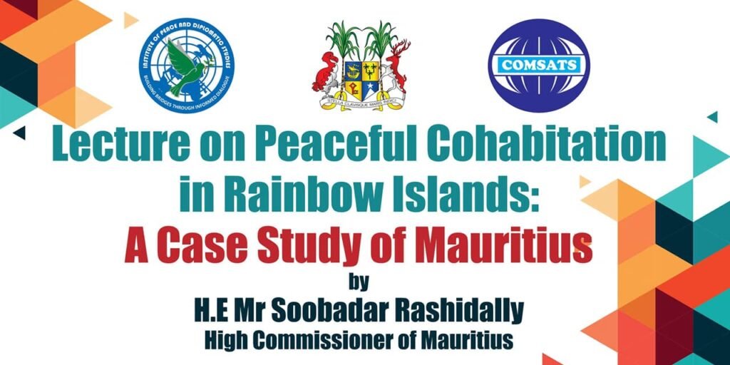 Talk on Peaceful Cohabitation in Mauritius – The Rainbow Island Experience
