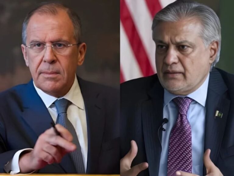 Dar, Lavrov Discuss Rescheduling PM Shehbaz Sharif’s Russia Visit