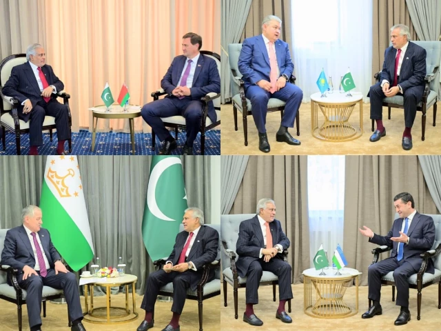 Dar Reaffirms Pakistan-Belarus Cooperation at SCO Foreign Ministers’ Meeting