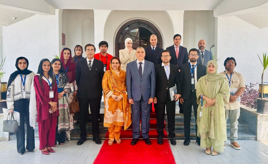 7th IYDS Participants Visit Egypt’s Embassy in Islamabad