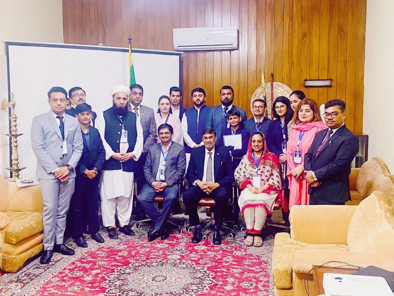 4th IYDS cohort at the High Commission of Sri Lanka