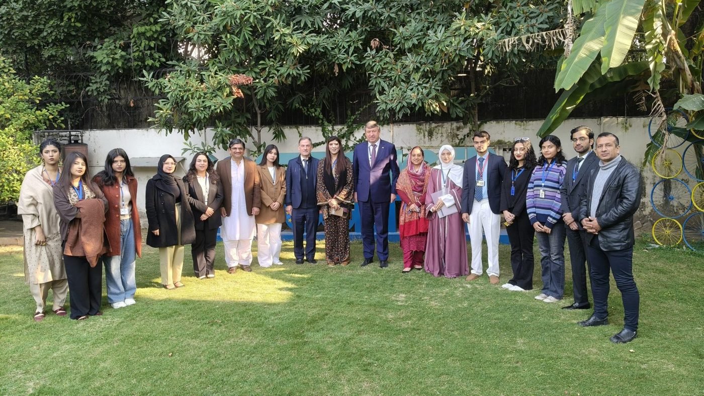 6th IYDS cohort at the Delegation of the European Union to Pakistan