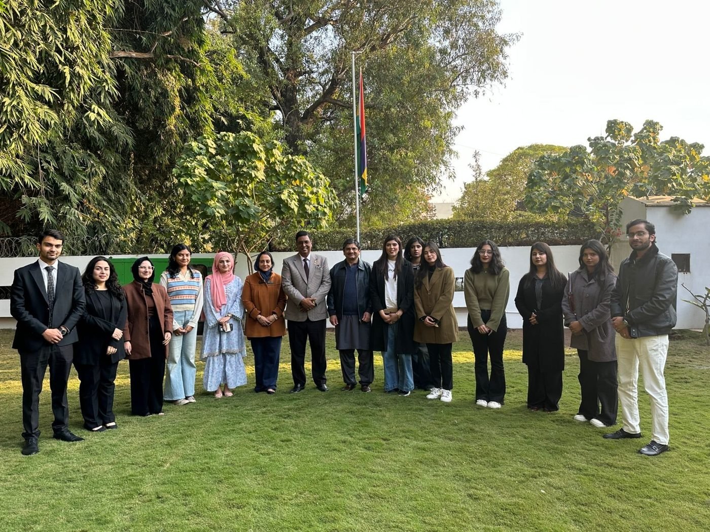 6th IYDS cohort at the High Commission of Mauritius