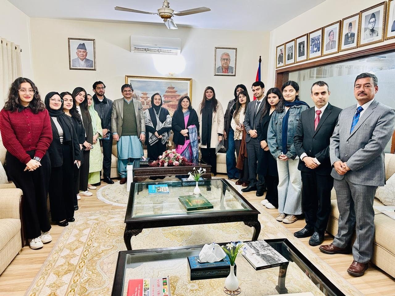 6th IYDS cohort at the Embassy of Nepal