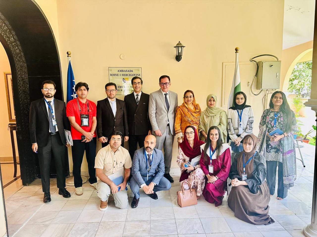 7th IYDS cohort at the Embassy of Bosnia and Herzegovina
