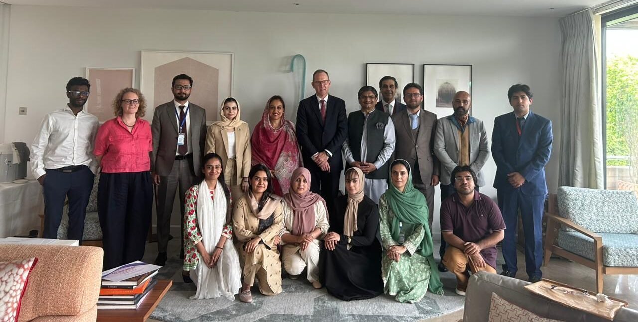 The 7th cohort at the residence of the British High Commissioner, May 2026.