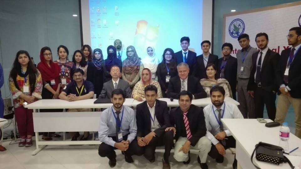 1st IYDS cohort at the Delegation of the European Union to Pakistan