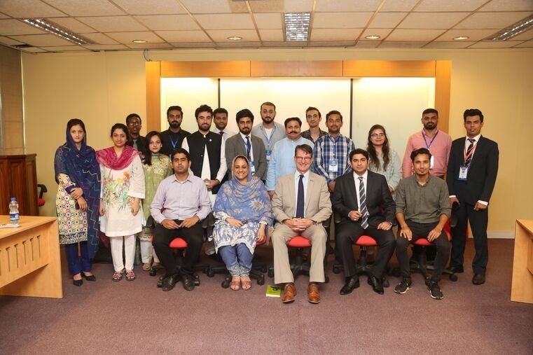 2nd IYDS cohort at the High Commission of South Africa