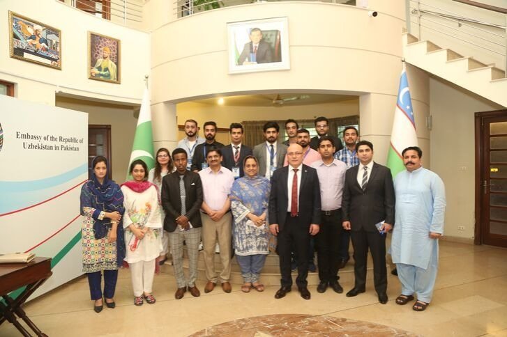 2nd IYDS cohort at the Embassy of Uzbekistan