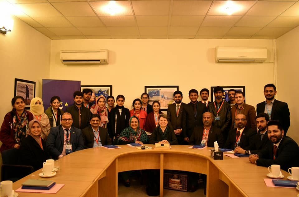 3rd IYDS cohort at the Delegation of the European Union to Pakistan