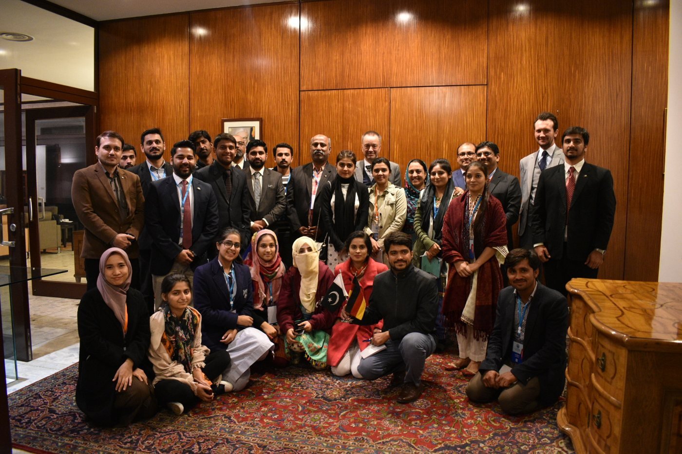 3rd IYDS cohort at the Embassy of Germany