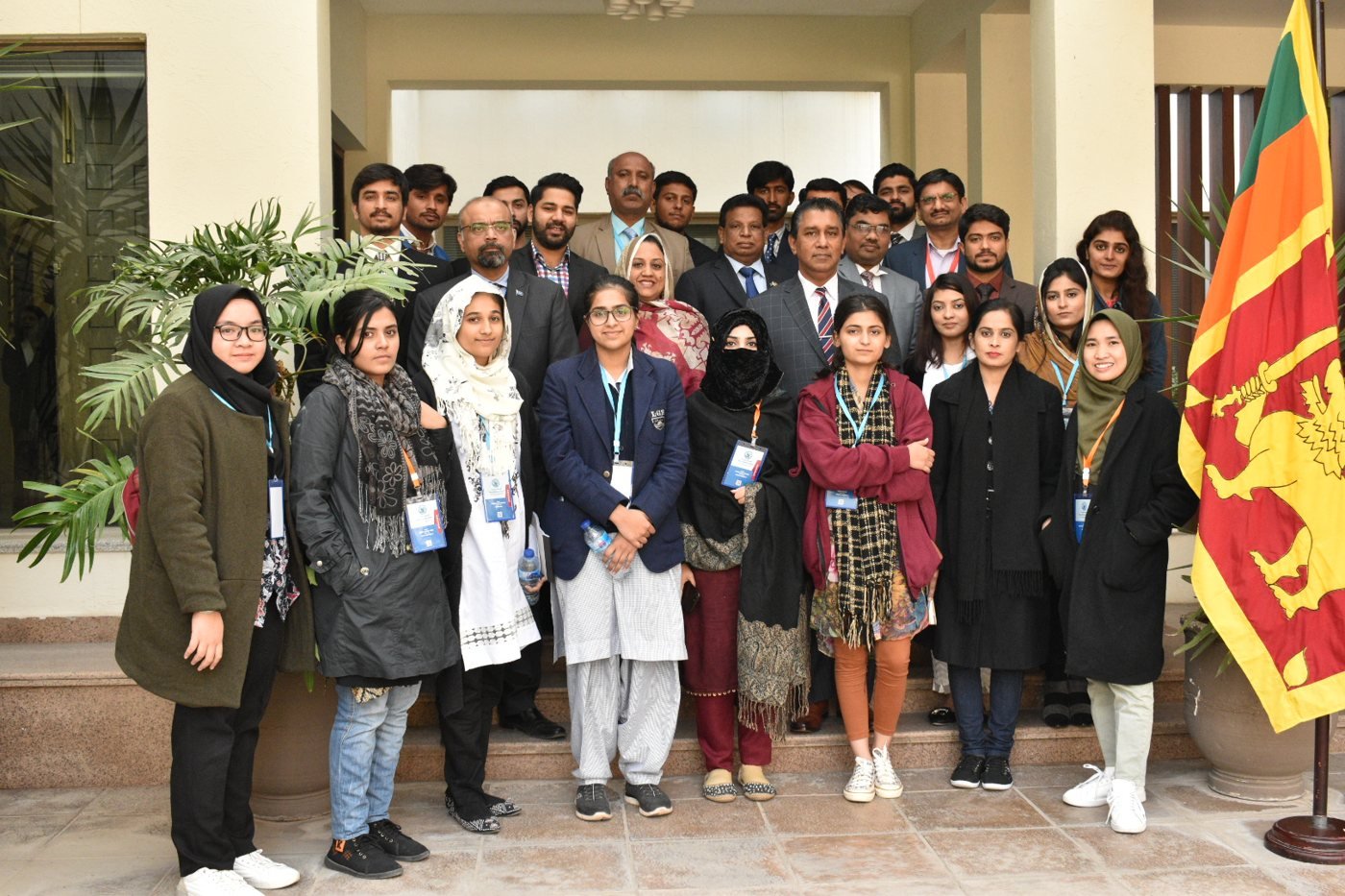3rd IYDS cohort at the High Commission of Sri Lanka
