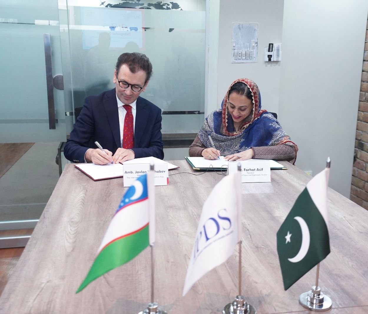 Research partners in Uzbekistan